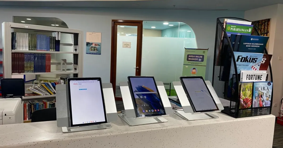 Library On The Tablet